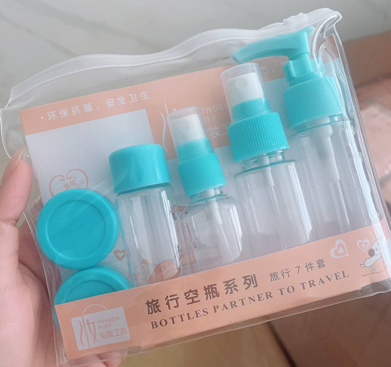 ست بطری مسافرتی