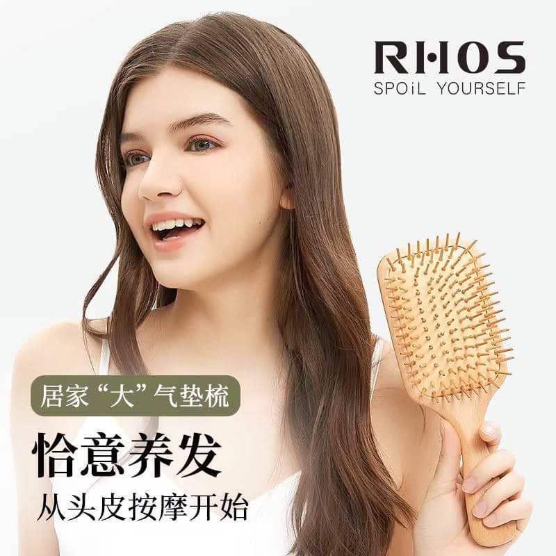 برس چوبی سایز بزرگ بامبو - Image 2