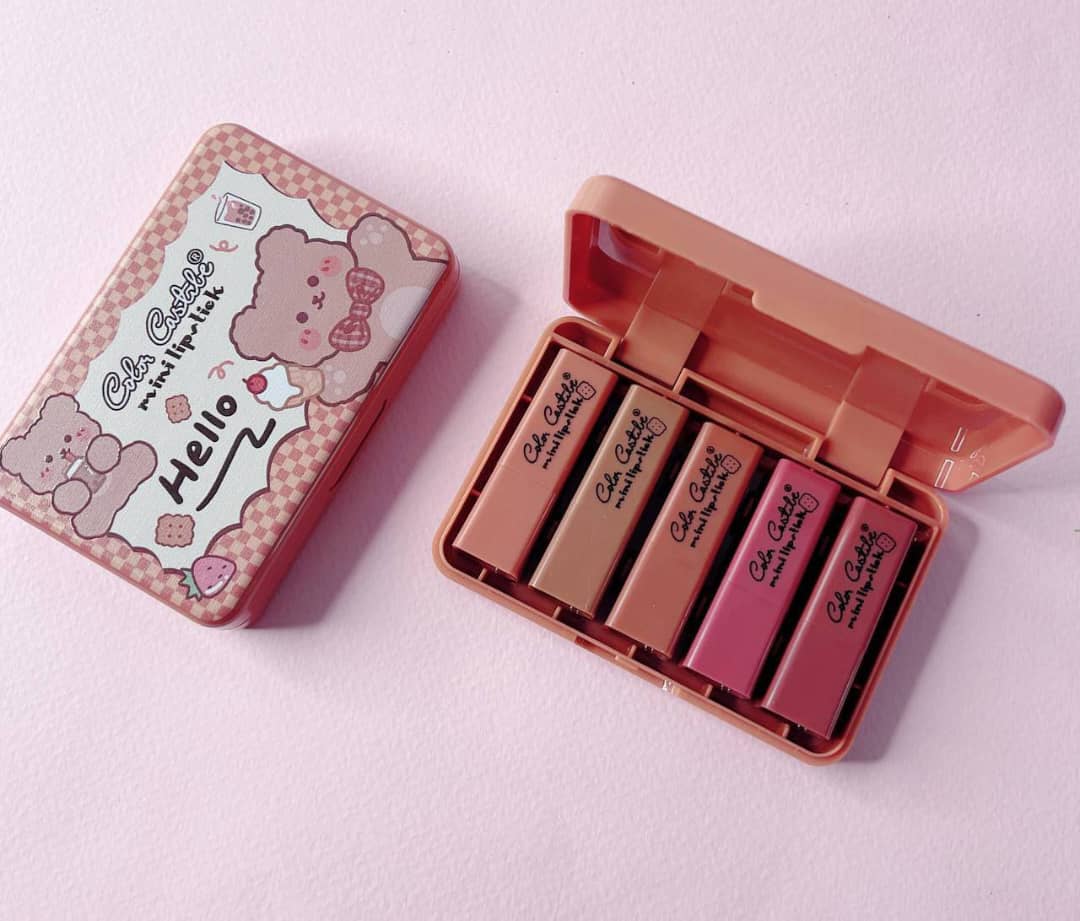 پک رژ مینی جامد کالر کستل - Image 2