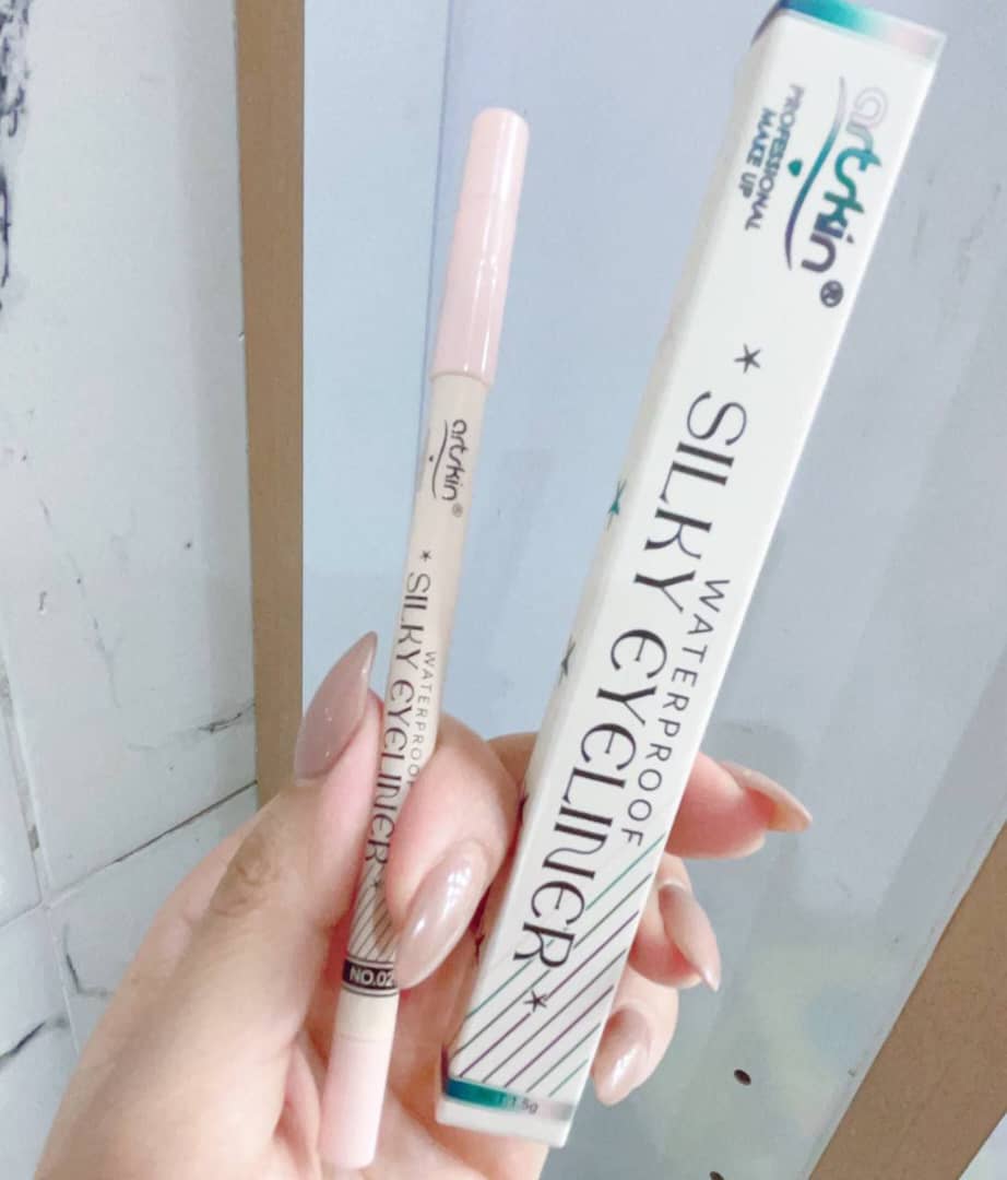 ست مداد چشم شمعی آرتسکین | پک دوتایی آبی و کرمی ضد آب - Image 3