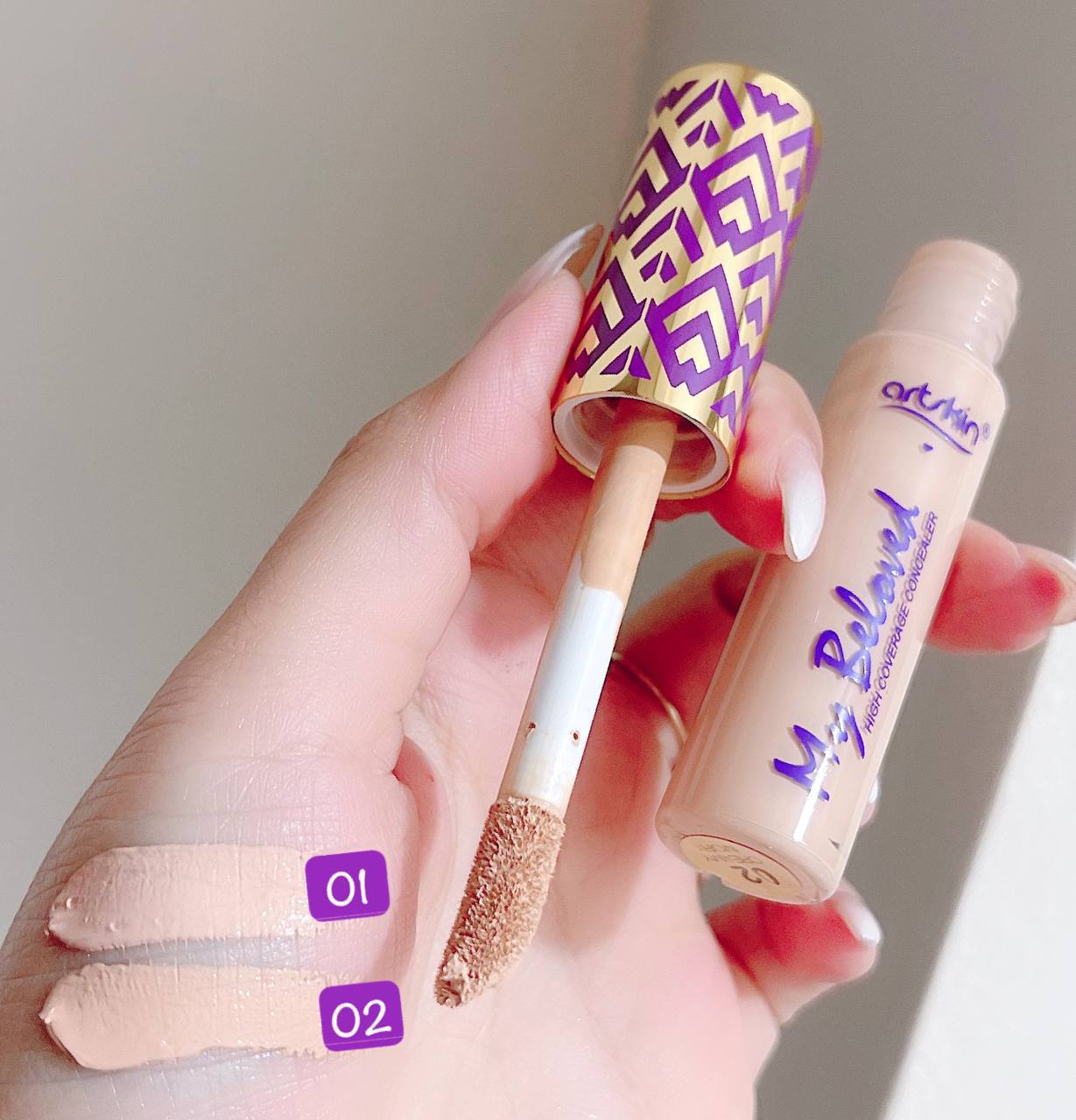 کانسیلر فول کاور آرت اسکین اصل | Art Skin High Coverage Concealer - Image 3