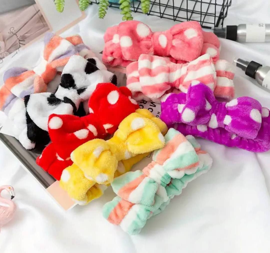 هدبند نرم و پشمالوی پاپیونی