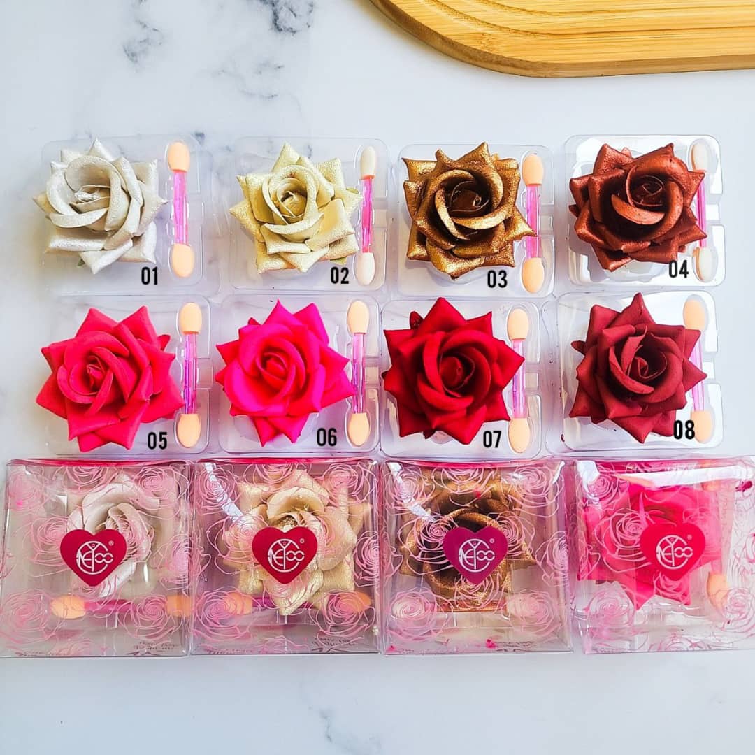 هایلایتر و رژگونه طرح گل اورجینال ONETIOO - Image 3