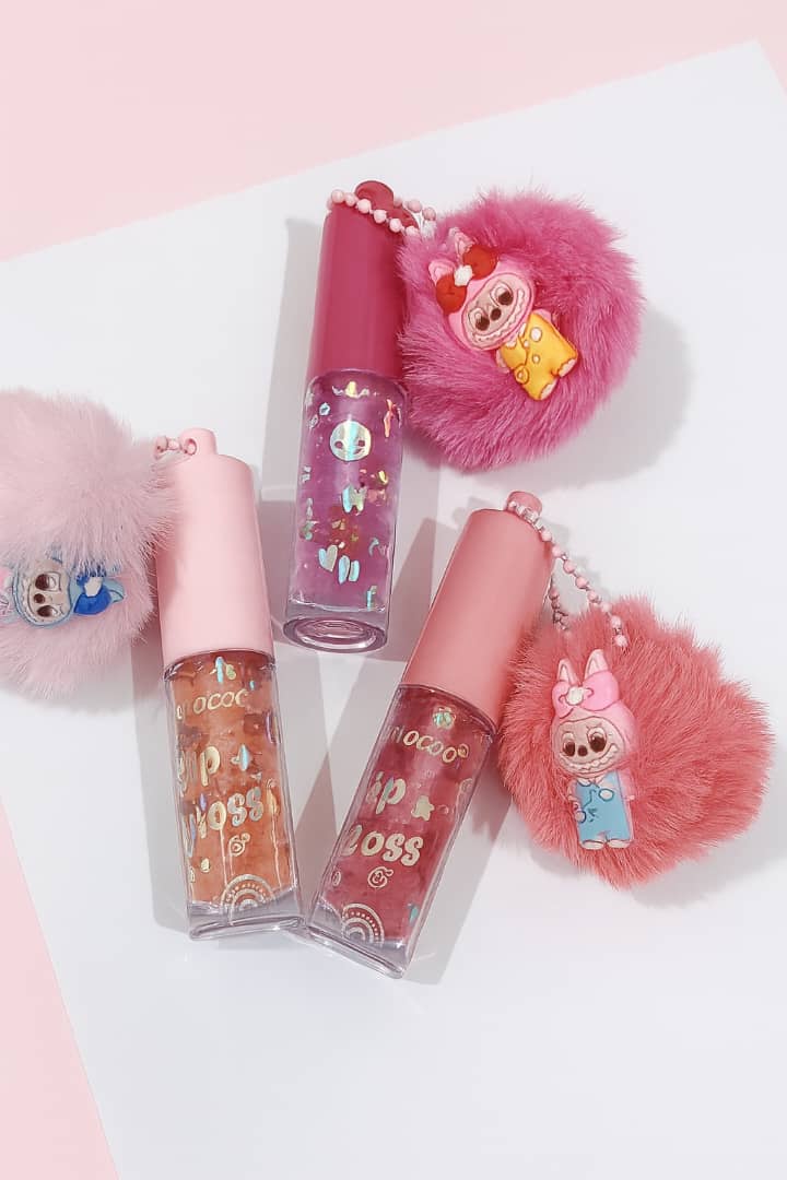 لیپ گلاس حرارتی ریموکو با آویز پوپوم و عروسک لبوبو - Image 3