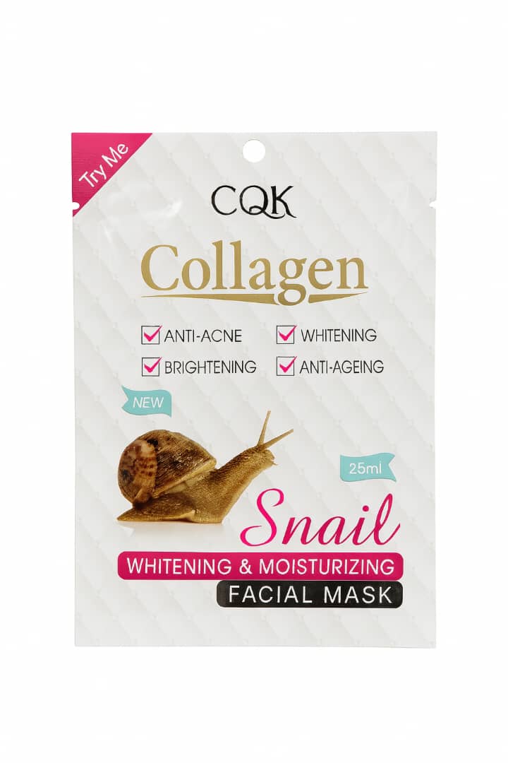 ماسک ورقه ای طبیعی صورت CQK - Image 3