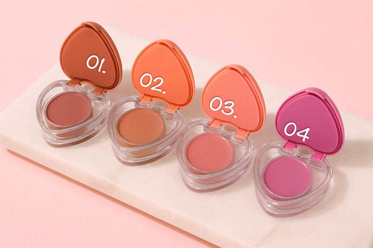 رژگونه کرمی قلبی Artkin - Image 4