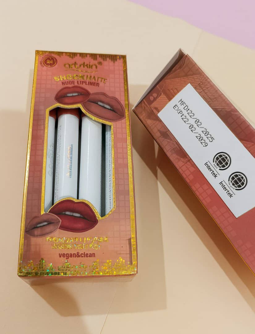 پک رژلب مدادی شمعی آرت اسکین | ۱۲ عددی اورجینال و گیاهی - Image 2