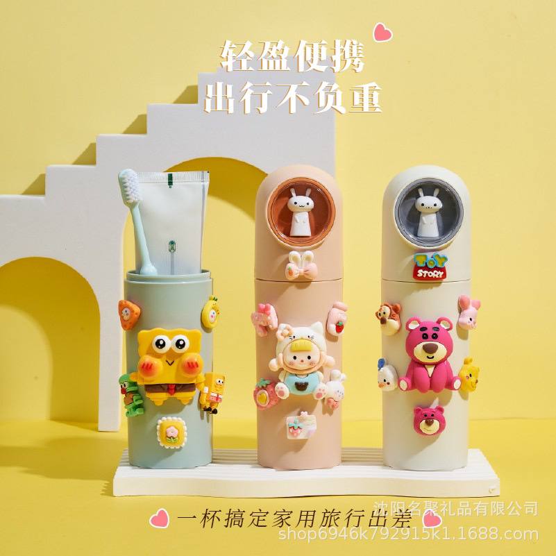 جا مسواکی و خمیر دندان مسافرتی فانتزی ✨ - Image 6