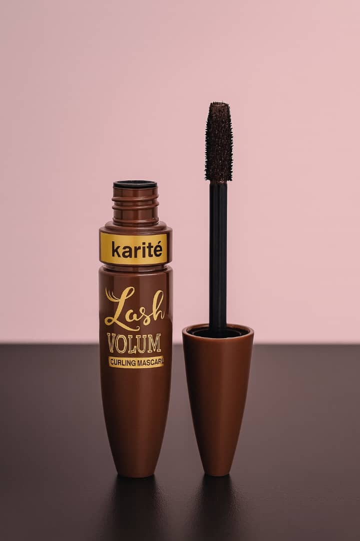 ریمل قهوهای karite مدل VOLUME BROWN 😍– حجمدهنده طبیعی با جلوهای گرم و لطیف