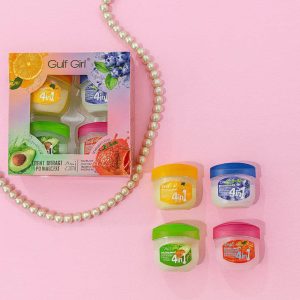 پک وازلین لب میوه ای Golf Girl 🍓🍒🍊