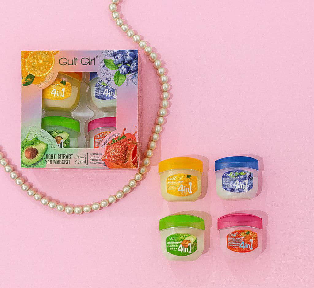 پک وازلین لب میوه ای Golf Girl 🍓🍒🍊