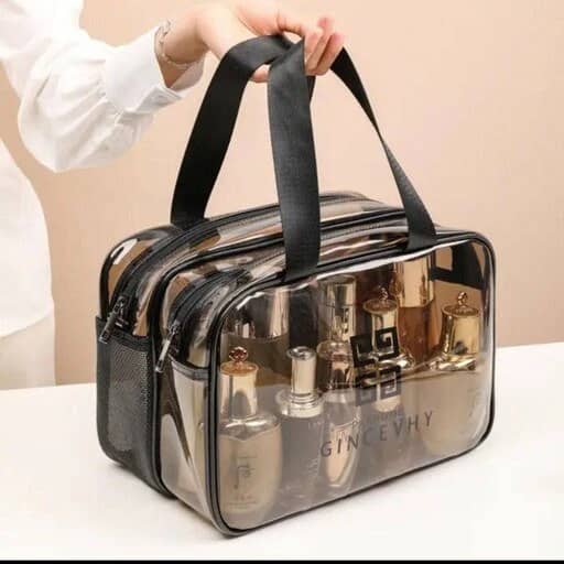 واش بگ دو زیپ چنل شیشه ای - Image 3