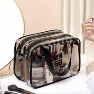 Alternative view of واش بگ دو زیپ چنل شیشه ای