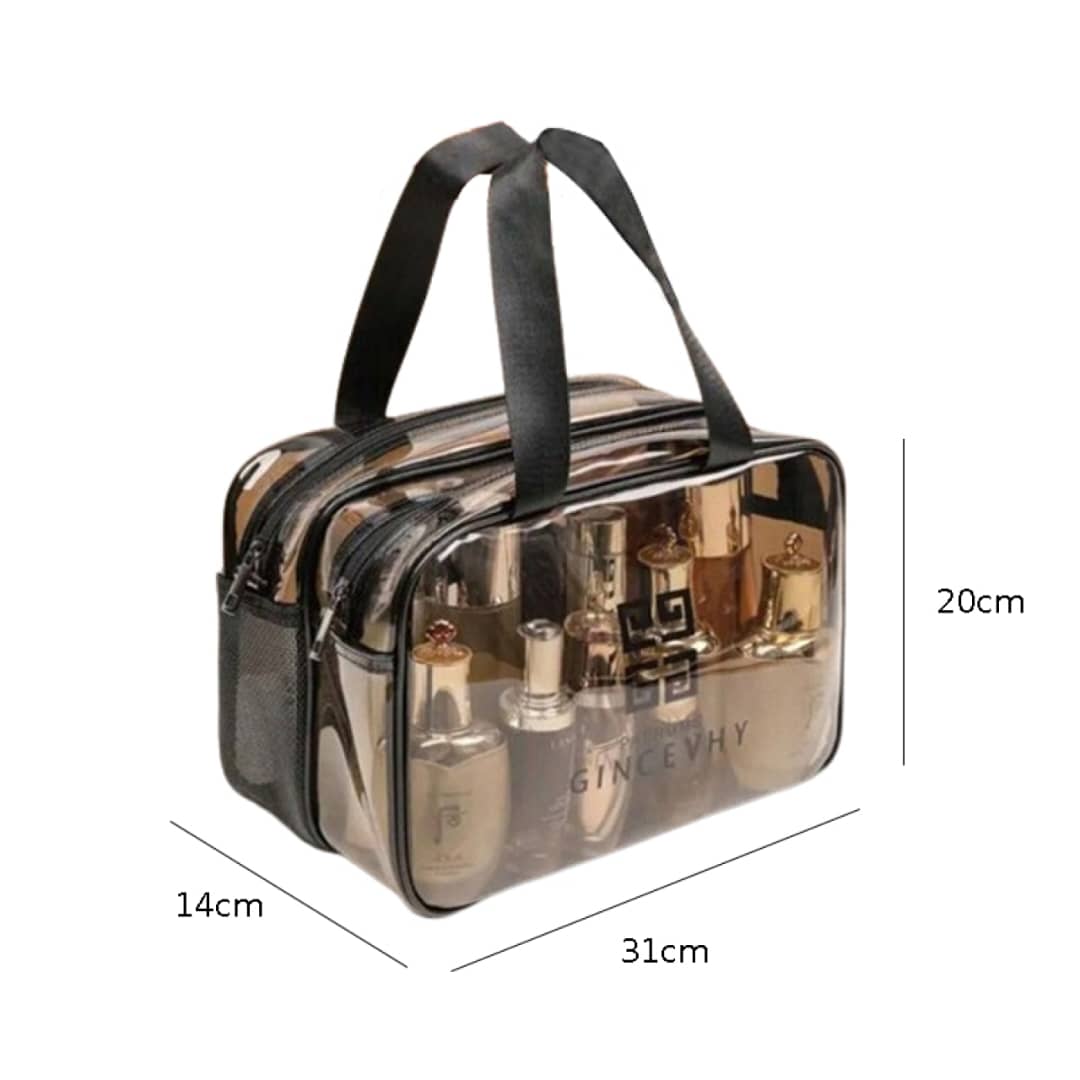 واش بگ دو زیپ چنل شیشه ای - Image 5