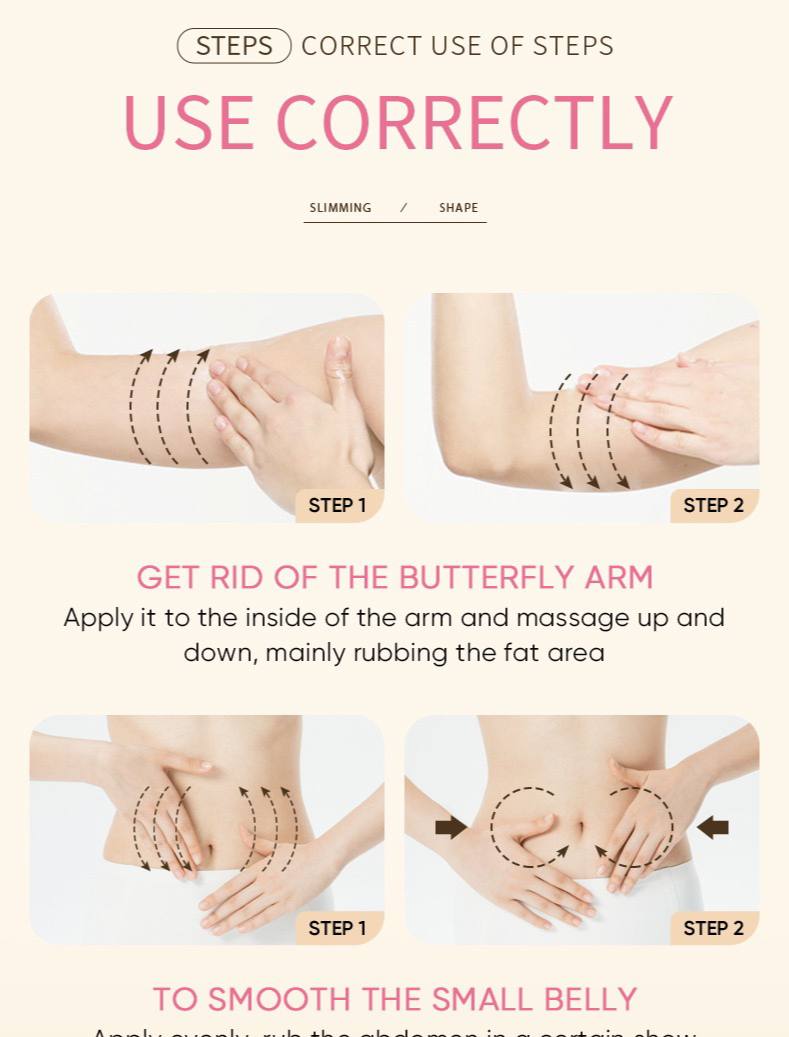 کرم لاغری و فرمدهنده بدن SADOER - Image 4