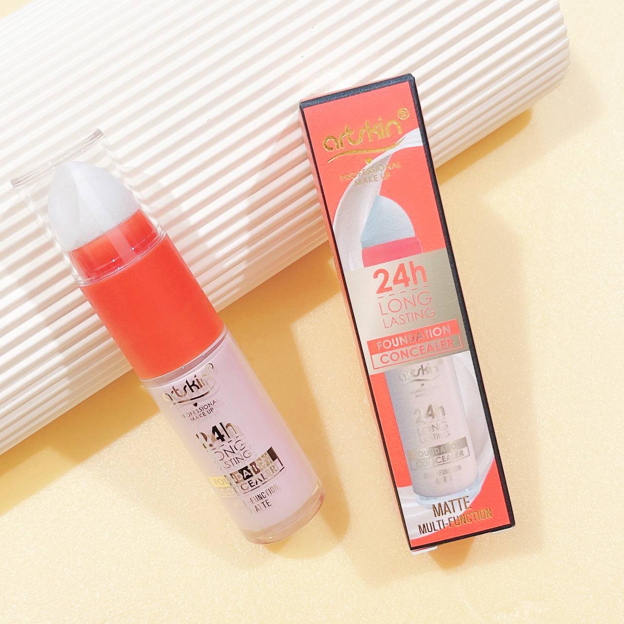 کانسیلر پد دار آرت اسکین | پوششدهی بالا و ماندگاری 24 ساعته