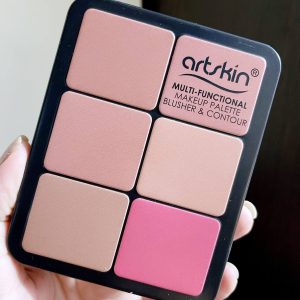 Alternative view of «باکس کانتور و رژگونه آرت اسکین | 12 رنگ پرکاربرد با جعبه فلزی مقاوم»