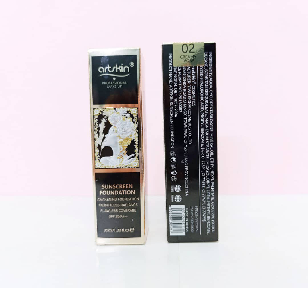 کرم پودر طرح لوکس آرتاسکین (Artskin Sunscreen Foundation SPF 35/PA++) - Image 5