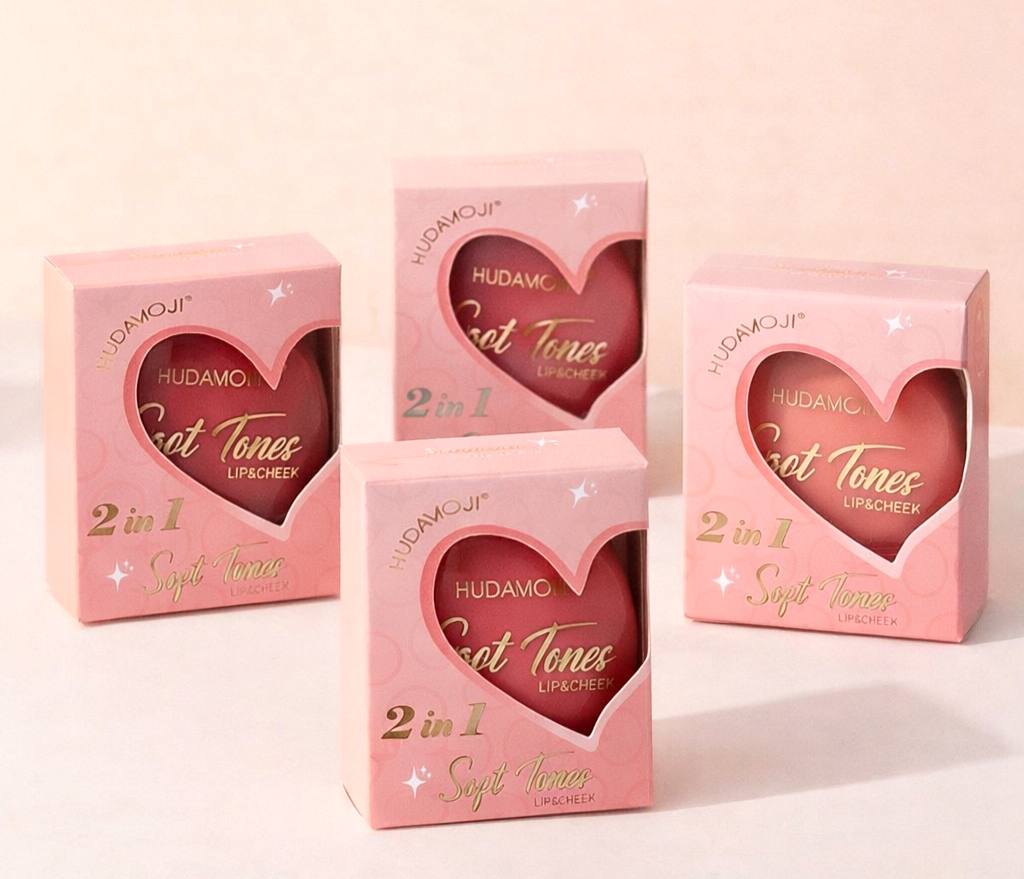 رژگونه استیکی هدی موجی HUDAMOJI – Soft Tones ✨💗