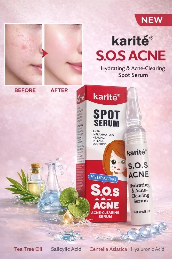 سرم ضد جوش فوری Karité S.O.S Acne | درمان سریع جوش و کاهش التهاب پوست - تصویر 2