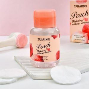 میسلار واتر هیدراته هلو تایلامی (TAILAIMEI Peach Hydrating Makeup Remover) یک پاککننده آرایش حرفهای