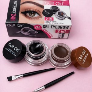 ✨ خط چشم ژله ای دوقلو گلف گرل – مشکی و قهوهای
