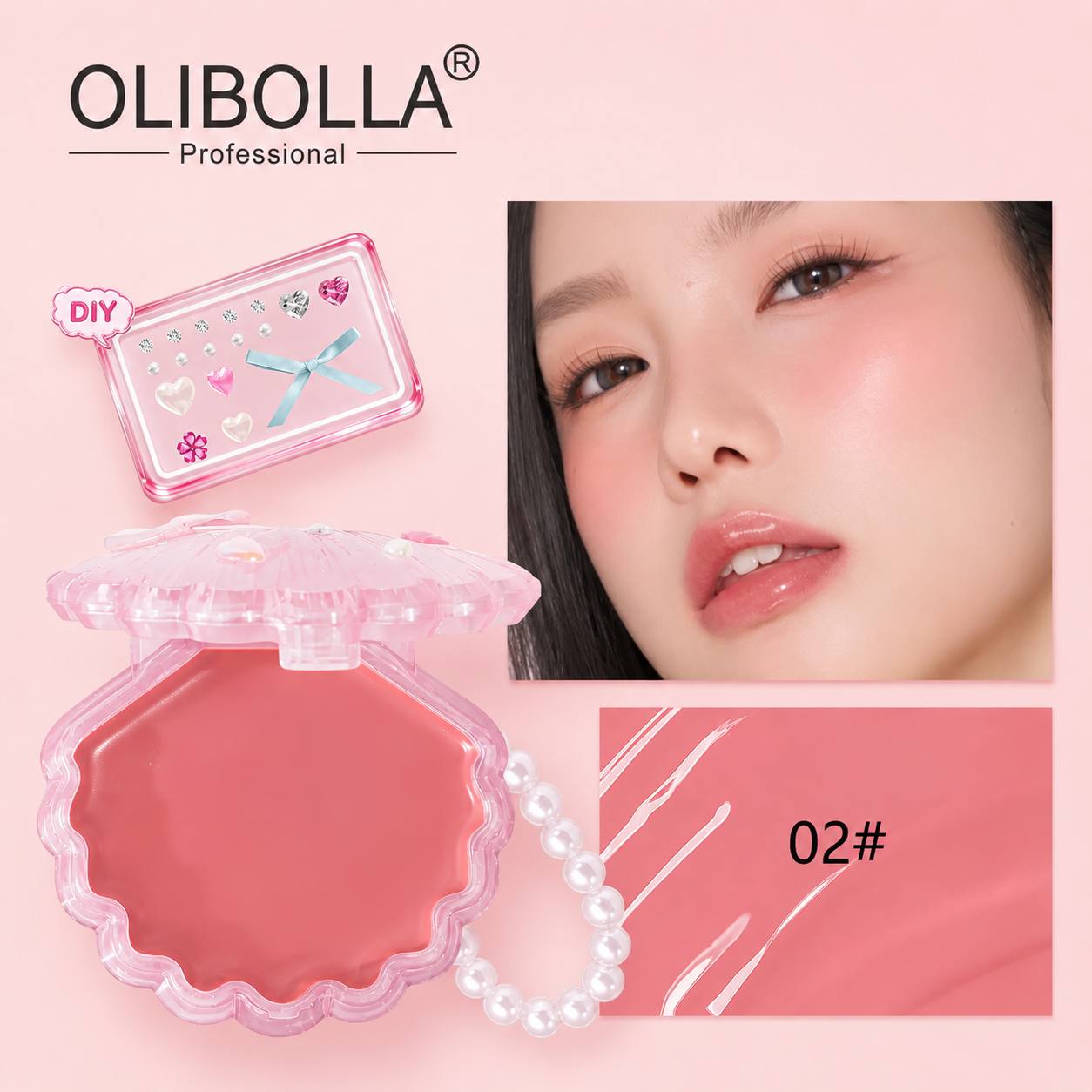 رژگونه ژله ای OLIBOLLA (DIY Blush Balm) - تصویر 4