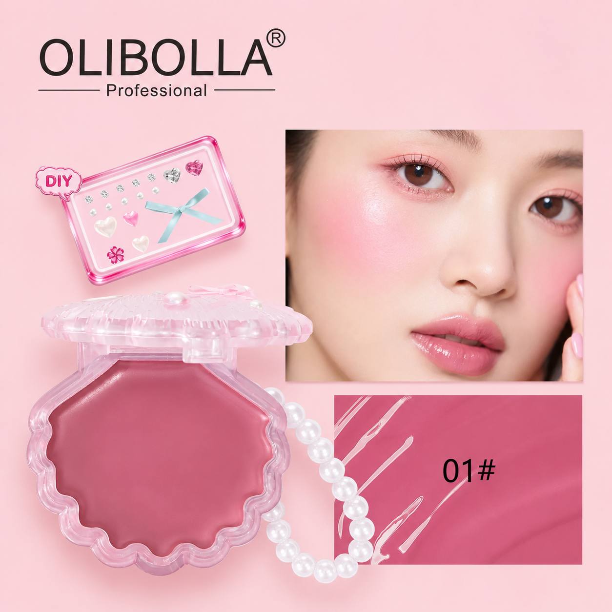 رژگونه ژله ای OLIBOLLA (DIY Blush Balm) - تصویر 3